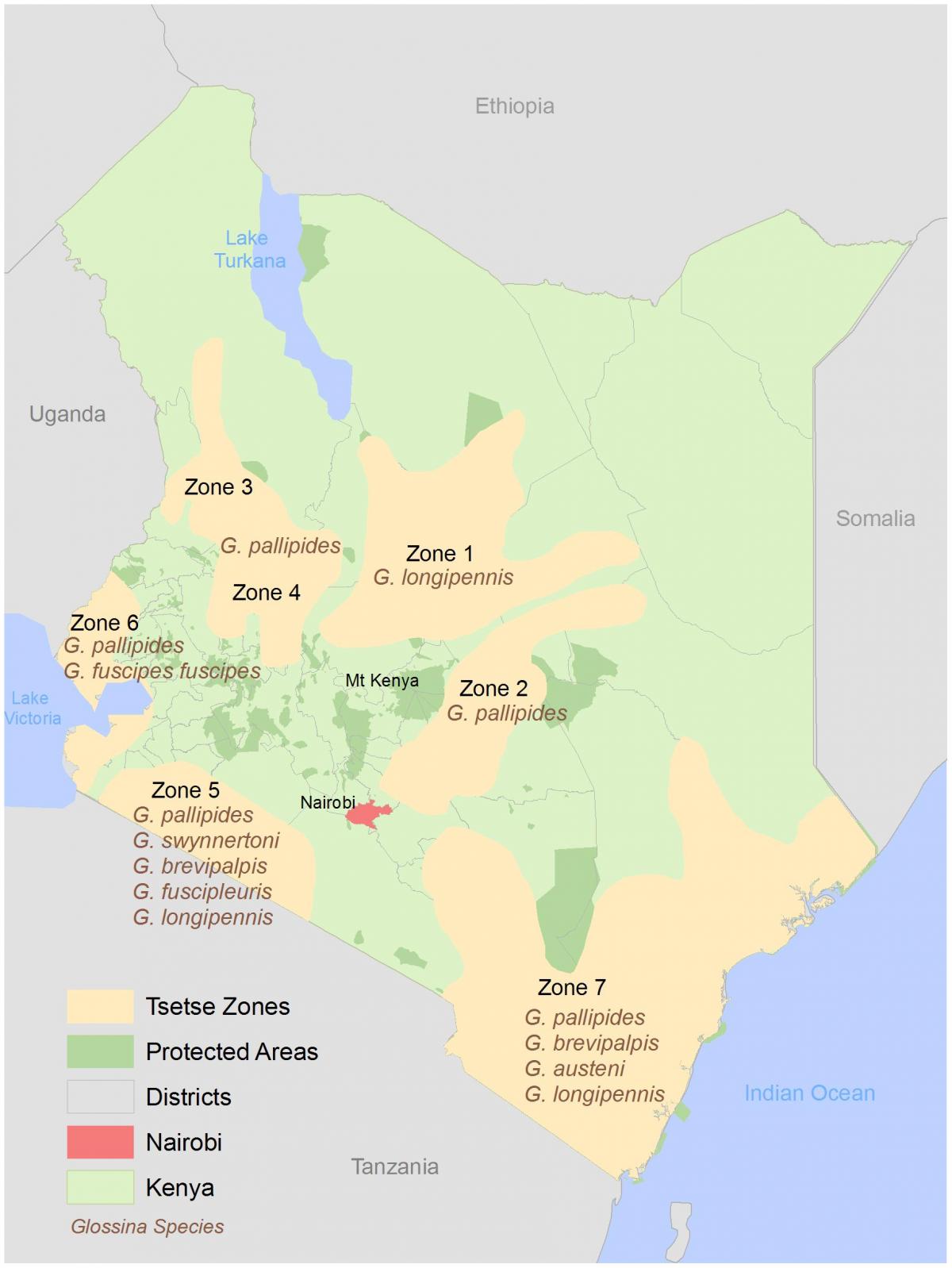 Keňa, inštitút pre prieskum a mapovanie kurzy