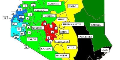 Mapa kisumu Keni